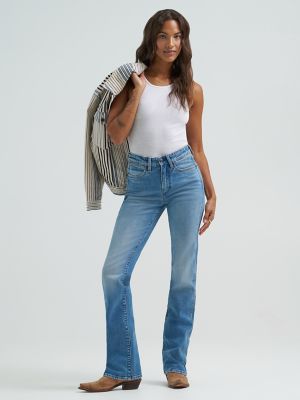 Womens Dallas Bootcut Jean:American Blue:28:34 alternative view 5