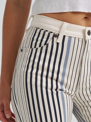 Women's Print 70's Flare Jean