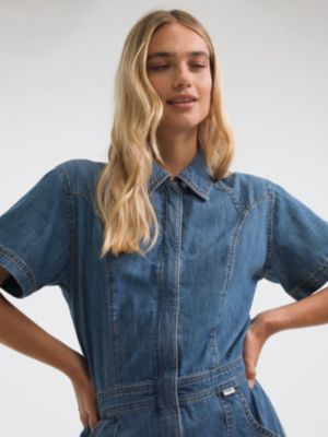 Women's Garage Coverall in Engine Heat alternative view