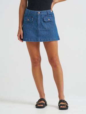 Women's Aline Mini Skirt in Prairie Drift alternative view