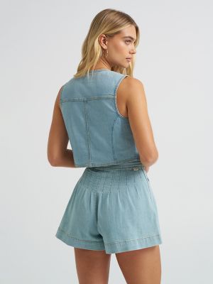 Women's Country Estate Denim Vest