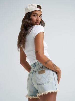Women's Reworked Short in Bleach