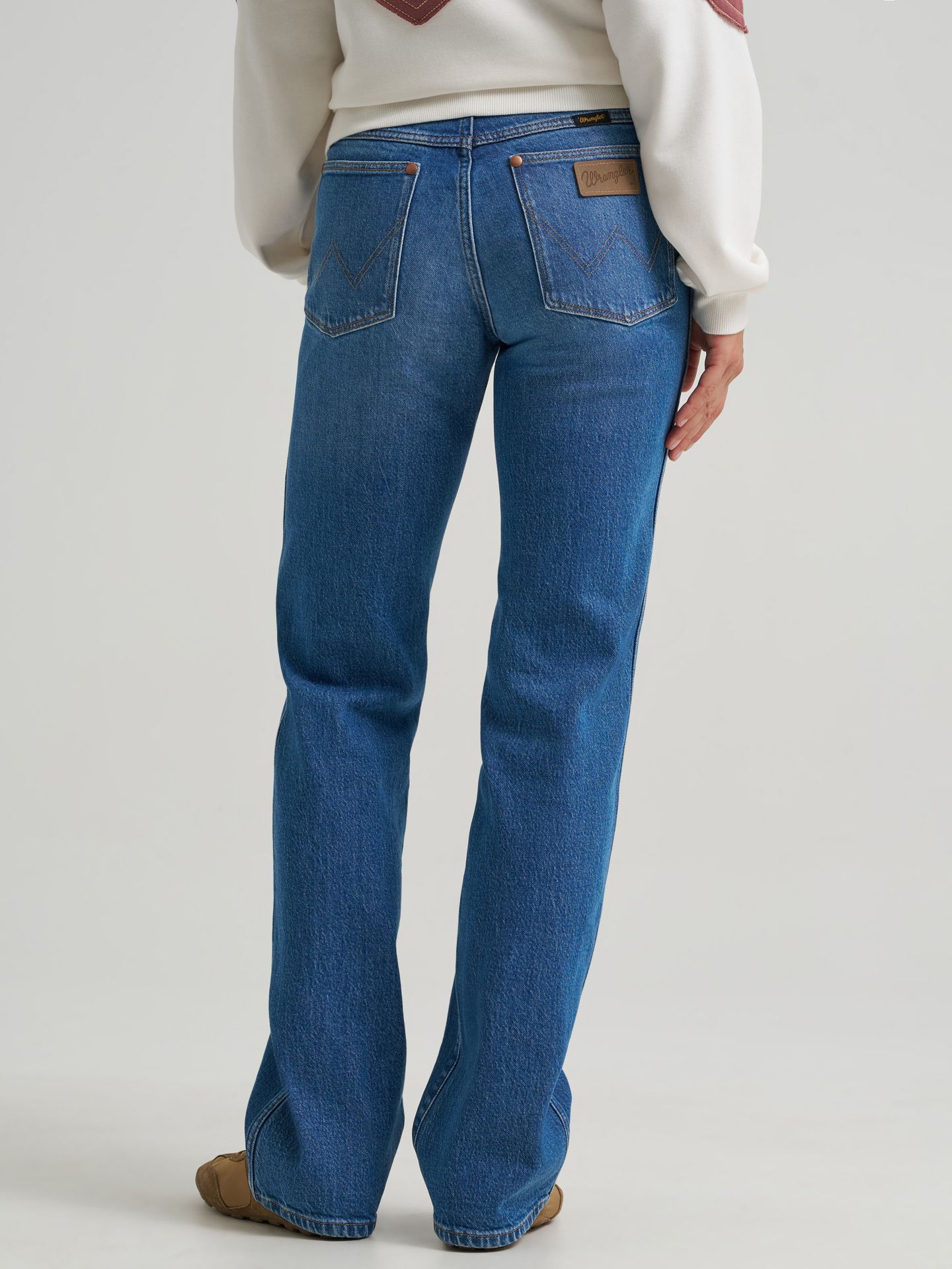 Женские джинсы Wrangler Wrancher, цвет: Caviar Classic — фото 2