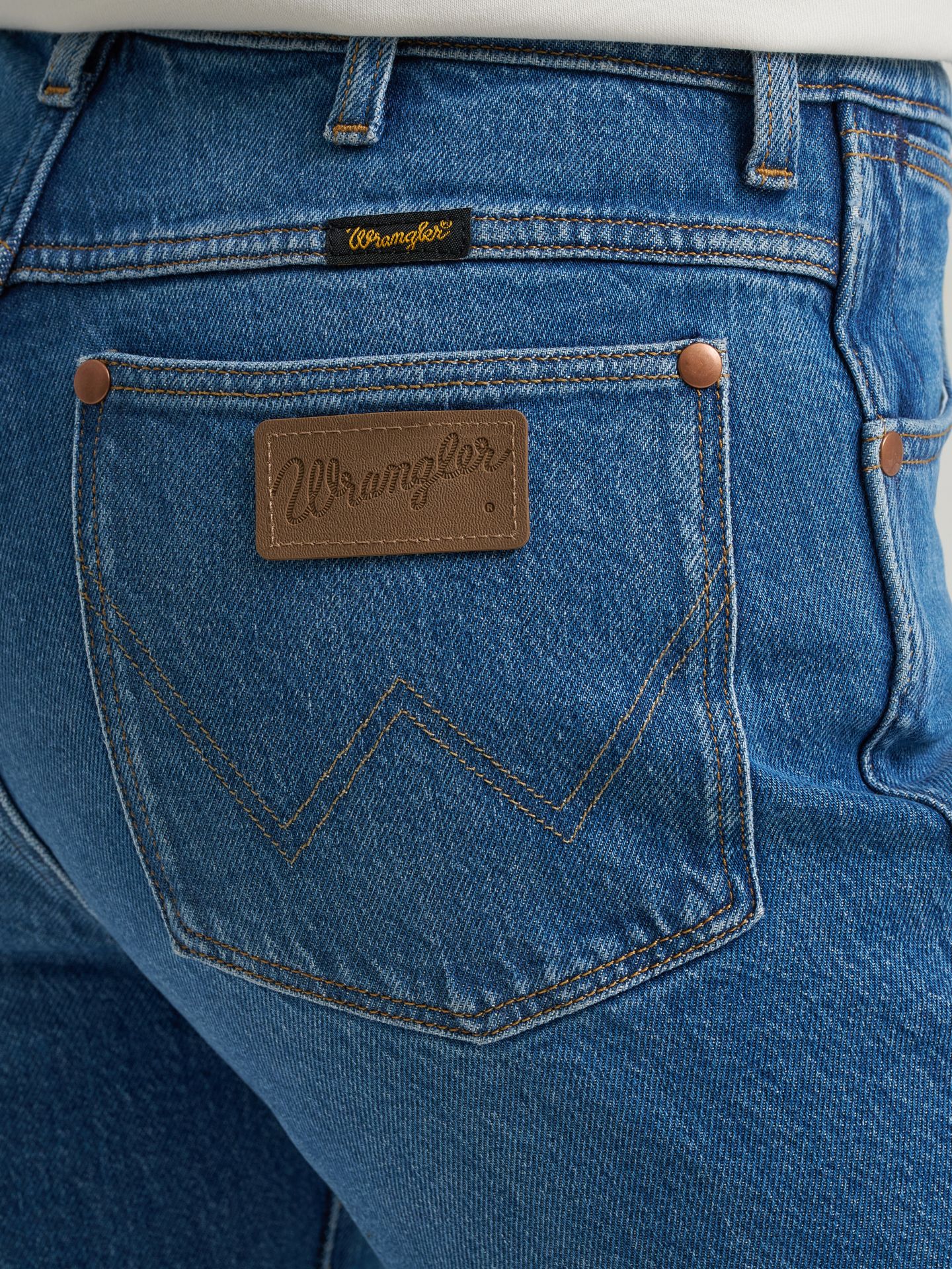 Женские джинсы Wrangler Wrancher, цвет: Caviar Classic — фото 6