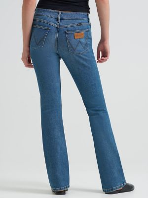 Womens Low Rise Bootcut Jean:Whirlwind:27:32 alternative view