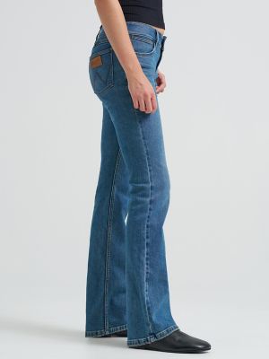 Womens Low Rise Bootcut Jean:Whirlwind:27:32 alternative view 3