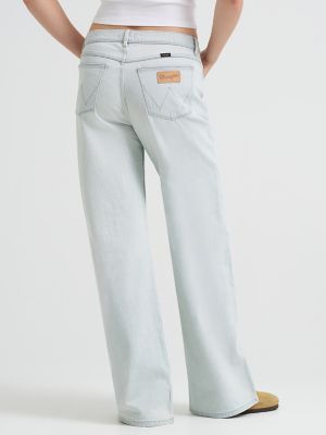 Women's Low Rise Baggy Jean in Sugar alternative view