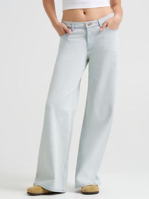 Women's Low Rise Baggy Jean in Sugar alternative view 2