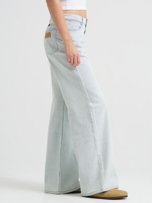 Women's Low Rise Baggy Jean in Sugar alternative view 3