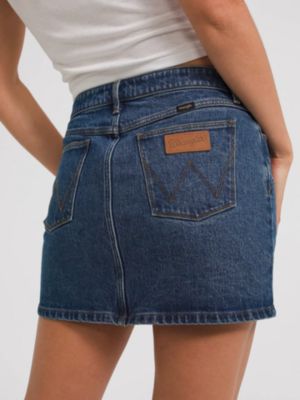 Женская джинсовая мини-юбка Wrangler Western — фото 3