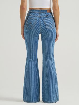 Women's Fierce Flare Stripe Jean