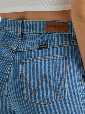 Women's Fierce Flare Stripe Jean