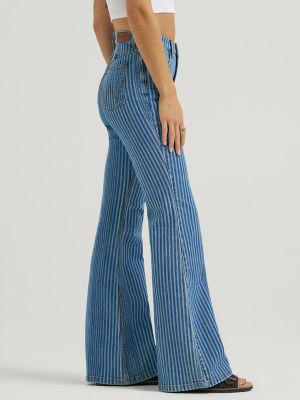Women's Fierce Flare Stripe Jean