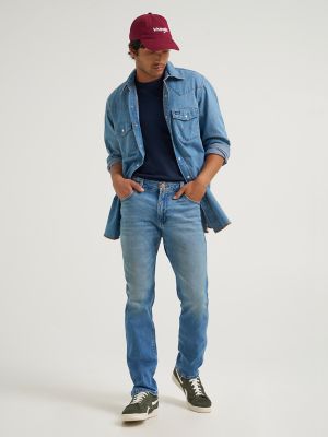 Wrangler&reg; Toughlite&trade; Greensboro Jean in Harbor Blue