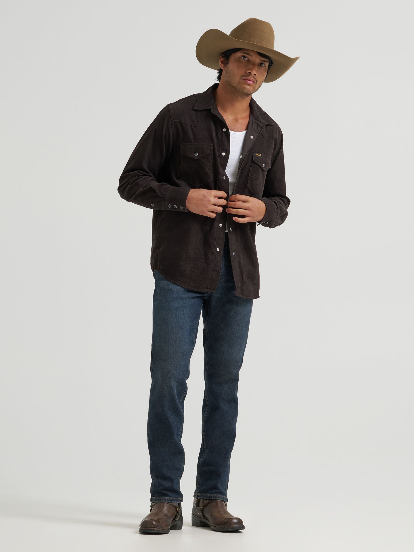 Мужские джинсы Wrangler Toughlite™ Greensboro Jean, цвет: Выцветший — фото 1