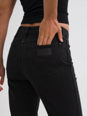 Women's Kick Flare Jean in Outlaw Black alternative view