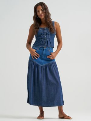 Women's Pleated Corset Top | TOPS | Wrangler®
