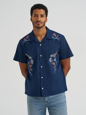 Men's Embroidered Resort Shirt