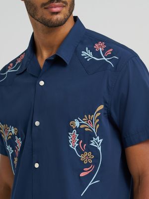 Men's Embroidered Resort Shirt