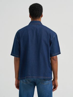 Men's Relaxed Denim Overshirt