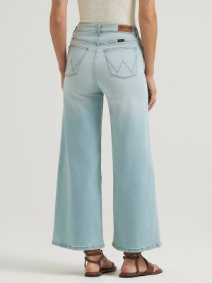 Women's Cropped Wide Leg Jean
