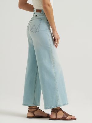 Women's Cropped Wide Leg Jean