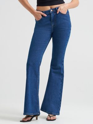Women's High Rise Flare Jean