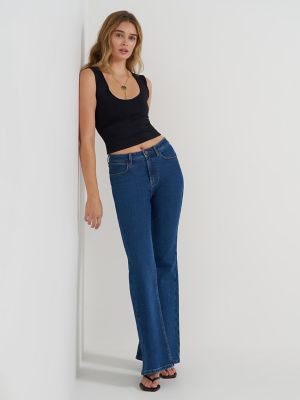 Women's High Rise Flare Jean