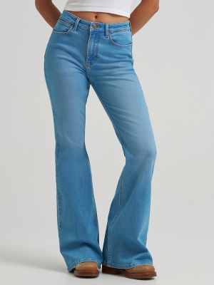 Women's High Rise Flare Jean in Georgia alternative view 2