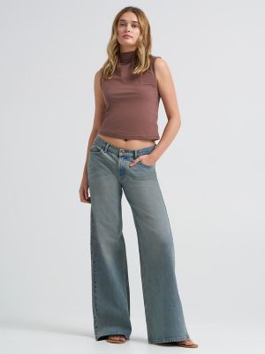 Women's Low Rise Baggy Jean in Headed West