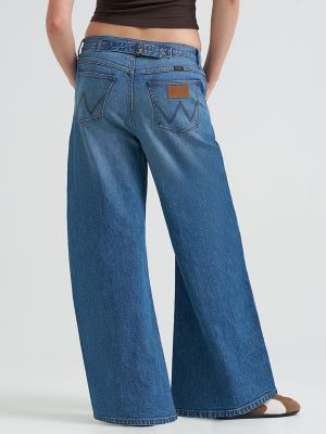 Women's Low Rise Ultra Barrel Jean in Stormy Dust alternative view