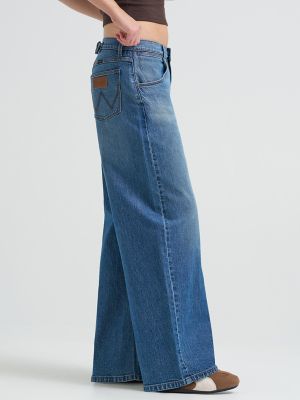 Women's Low Rise Ultra Barrel Jean in Stormy Dust alternative view 3