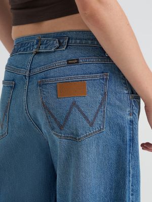 Women's Low Rise Ultra Barrel Jean in Stormy Dust alternative view 5
