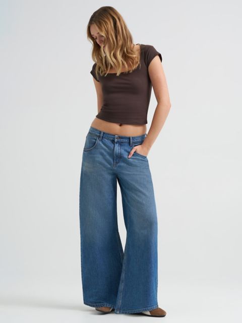 Женские джинсы Wrangler Women's Low Rise Ultra Barrel Jean