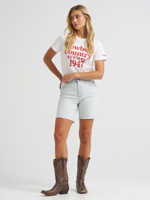 Women's Longline Cowboy Short