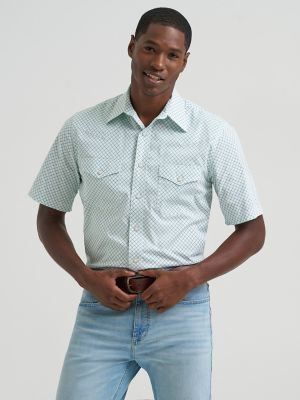 Men's 20X® Competition Advanced Comfort Short Sleeve Western Snap Shirt from Wrangler - $59.99