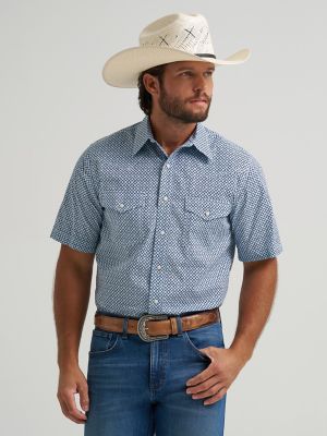 Men's 20X® Competition Advanced Comfort Short Sleeve Western Snap Shirt from Wrangler - $59.99