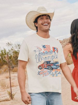 Racecar 47 Vintage Fit Graphic T-Shirt from Wrangler - $24.99