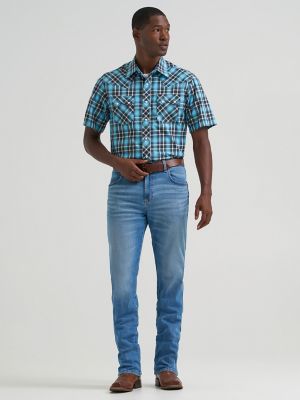Men's Wrangler Retro&reg; Slim Fit Straight Leg Jean in Blaine