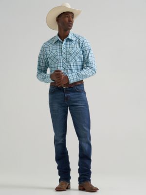 Men's Wrangler Retro&reg; Slim Fit Straight Leg Jean in Stanton