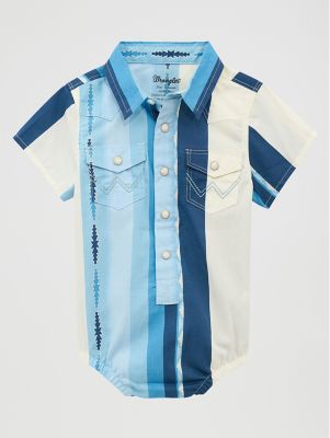 Baby Boy Short Sleeve Brushpopper Bodysuit from Wrangler - $22.99