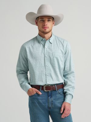 Men's Cody Johnson One Pocket Button Down Shirt from Wrangler - $64.99