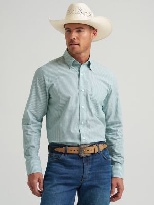 Men's Cody Johnson One Pocket Button Down Shirt from Wrangler - $64.99