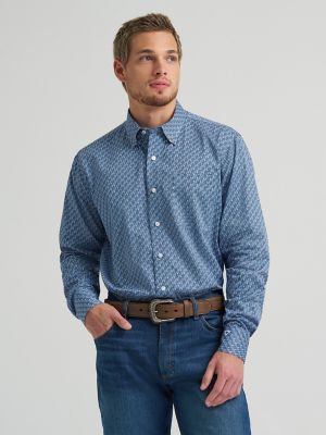 Men's Cody Johnson One Pocket Button Down Shirt from Wrangler - $64.99