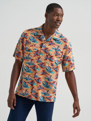 Wrangler® Coconut Cowboy Camp Shirt