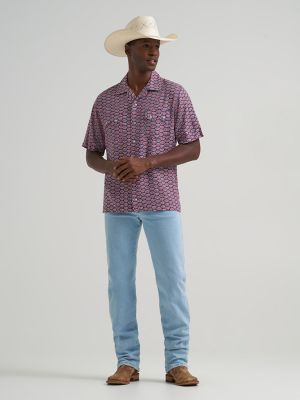 Wrangler&reg; Coconut Cowboy Camp Shirt in Bunting