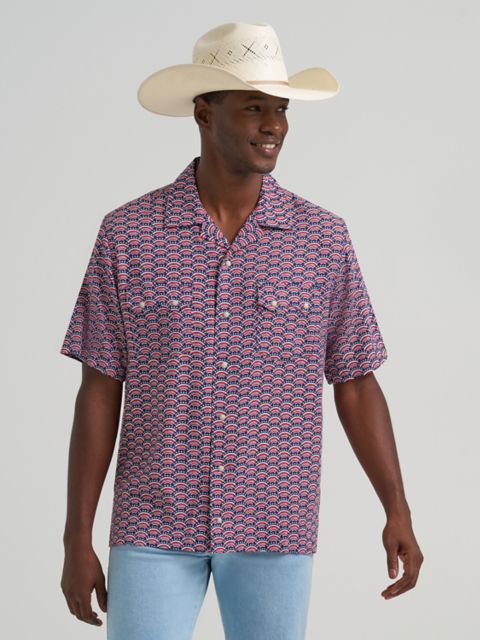 Мужские рубашки Wrangler Coconut Cowboy Camp Shirt