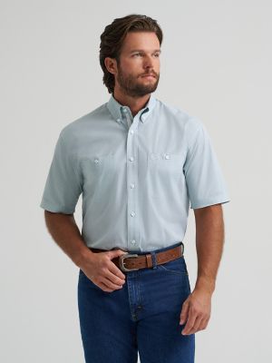 Wrangler® George Strait™ Short Sleeve Two Pocket Button Down Shirt from Wrangler - $62.99