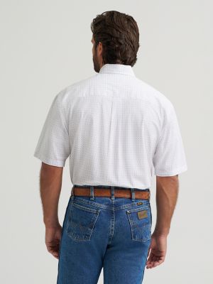Wrangler&reg; George Strait&trade; Short Sleeve One Pocket Button Down Shirt in Kaleidoscope