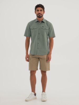 Мужские рубашки Wrangler Men's Micro Ripstop Shirt — фото 3